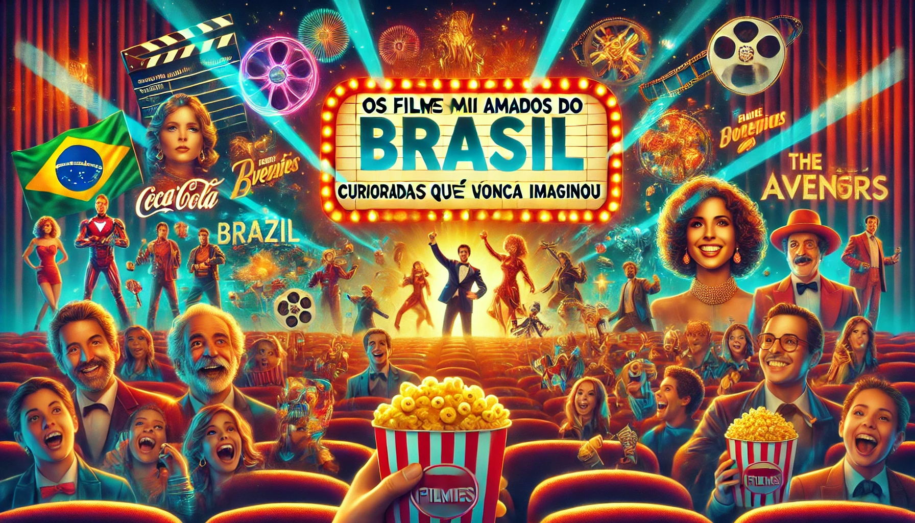 Os filmes mais amados do Brasil: curiosidades que você nunca imaginou Marvel